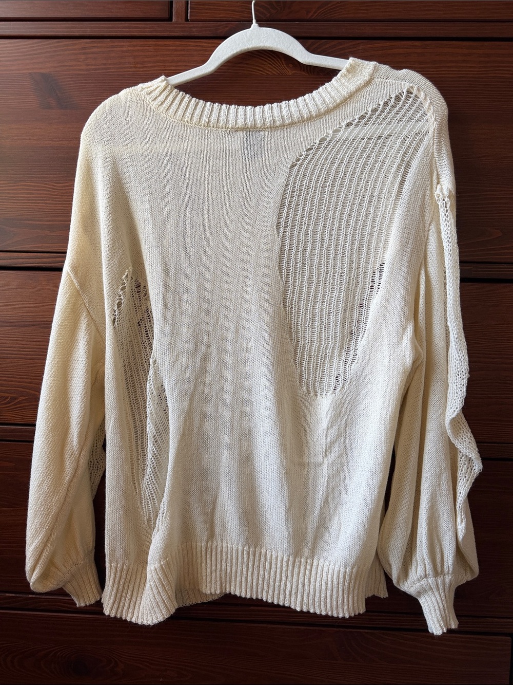 Princess Polly Wendy Oversized Open-Knit Crew Sweater - Picture 5 of 7
